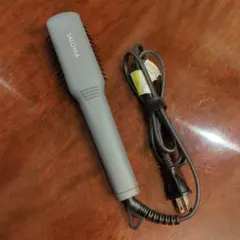 SALONIA サロニア ブラシヘアアイロン グレー