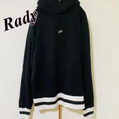 Rady フード付き スウェットパーカー