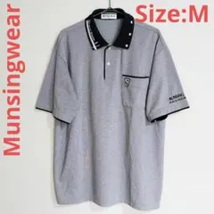 Munsingwear　Grand Slam ポロシャツ　グレー　サイズMのサムネイル