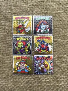 ビックリマン シール　ヘッド６枚(ヘッドだらけ５枚 & 40thスペシャル１枚)