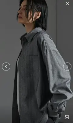 CIYOT　モノマート　ウールライク　シャツ　M　２種類セット