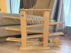 NIC 木製 知育玩具 ボール転がし 木製 スロープ クーゲルバーン 1歳 2歳