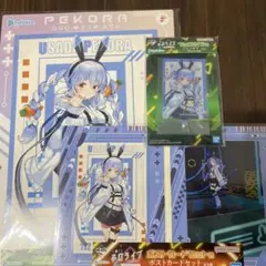 ホロライブ一番くじ　兎田ぺこら　3点
