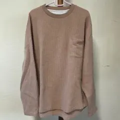 CIAOPANIC TYPY リブニット ポケット付き ブラウン Lサイズのサムネイル