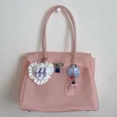ジェリーバッグ Jellybag コーラルピンク トートバッグ - メルカリ