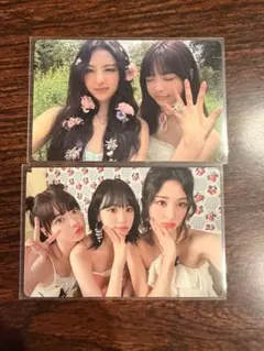 LE SSERAFIM￤ルセラ￤DICON￤ユンジン￤ユニットトレカ￤セット