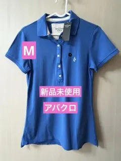 アバクロ　ポロシャツ 半袖　青　定価¥7,000→¥2,300　　　　新品未使用のサムネイル