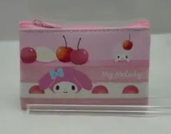 サンリオキャラクターズ　フラットミニポーチ　マイメロディ