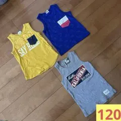 ブリーズ　エフオーキッズ　タンクトップ 3枚セット　120のサムネイル