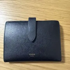 CELINE 二つ折り財布 ブラックのサムネイル