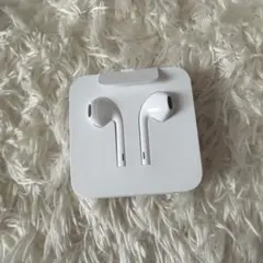 新品未使用 Apple iphone 純正　有線イヤホン　ライトニングケーブル