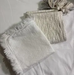 【特価】Francfranc クッションカバー2点セット