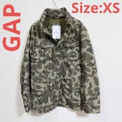 Gap FATIGUE JACKET　カモフラージュ　サイズXS　フード付き