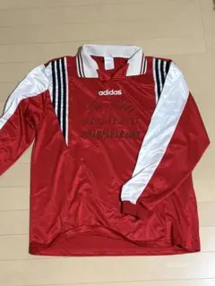 【激レア/本田翼さん着用】adidas アディダス ビッグロゴ 長袖ゲームシャツ 激レア/本田翼さん着用】adidas アディダス ビッグロゴ 長袖ゲーム