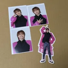 小島健 Aぇ!group Runway 証明写真風フォトシート フレークシール