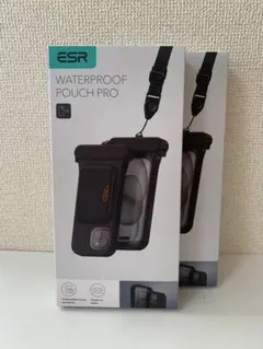 ●ESR 防水ケース ブラック iPhone 15/14/13 2個セット