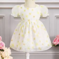 花柄ドレス 80~90 新品タグ付き