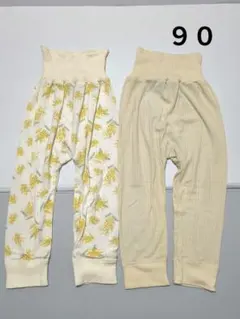 テータテート　ベビーパジャマ 90腹巻パンツ２枚