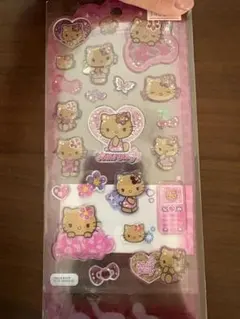 プ*ス様 日焼けキティ　ドロップジュエリーシール