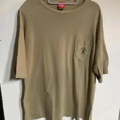 COCOLO BLAND ベージュ ポケットTシャツ XL