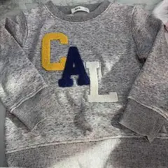 MPS グレー CAL刺繍 トレーナー 110
