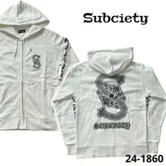 Subciety サブサエティー ジップアップパーカー Sサイズ
