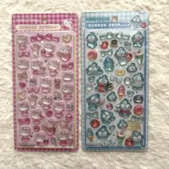 キティ　ハンギョドン　サンリオ 第二弾　正規品　ボンボンドロップシール