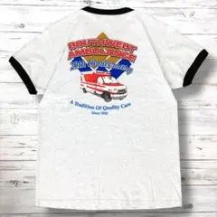 FRUIT OF THE LOOM Tシャツ デカロゴ 灰 L 1182