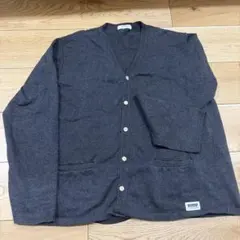 RADIALL ニットカーディガン　チャコールグレー