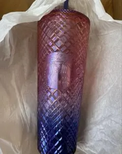 パープル　アニバーサリー　紫　スターバックス　ロゴコールドカップタンブラーグラデ