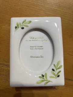 Afternoon Tea 写真立て　陶器製