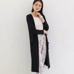 miniministore ロングカーディガン ブラック 長袖のサムネイル