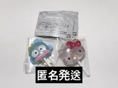 サンリオ カラフルキャンディーチャーム キティ ハンギョドン ガチャ 2点