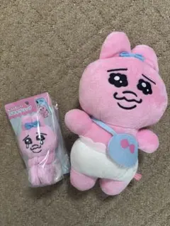 おぱんちゅうさぎ スマホグリップ ぬいぐるみセット