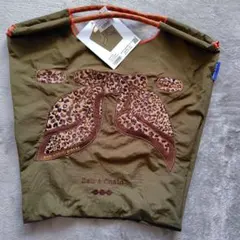 Ball & Chain エコバッグ 　 スカーフレオパード柄　M