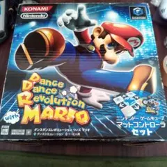 Nintendo GC ダンスダンスレボリューションウィズマリオ マット セット