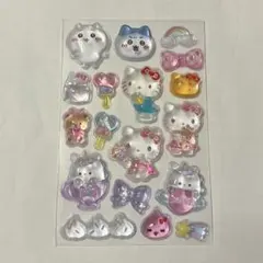 正規品 ボンボンドロップシール おすそ分け キティ ちいかわ ハチワレ