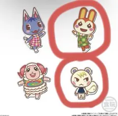 どうぶつの森 キャラマグネッツ ジュン＆リリアン