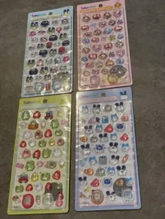 正規品 ボンボンドロップシール たまごっち 4種セット