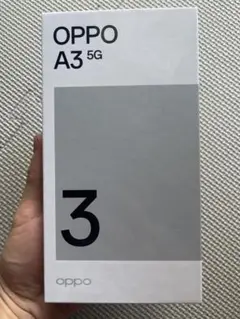 OPPO A3 5G 4GB/128GB ブラック　新品未開封