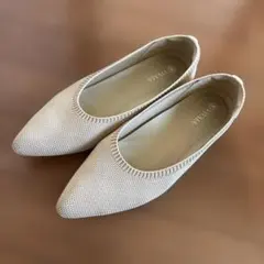 美品☆vivaiaフラットシューズ - メルカリ