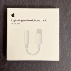 【美品】新品 Apple純正 イヤホンジャック iPhone ライトニング
