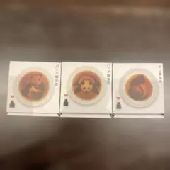 醤油皿 パンダ ネコ 3枚セット 醤油を入れると絵が浮かぶのサムネイル