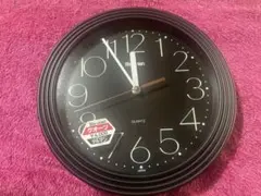 maruman クォーツ掛時計 黒　未使用品