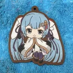 初音ミクラバーストラップ（雪ミク）