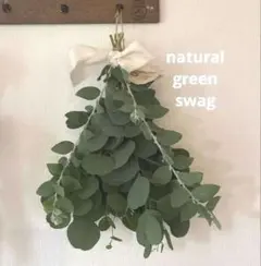 ✴︎ユーカリ✴︎ポポラス✴︎ミモザ✴︎スワッグ✴︎natural green