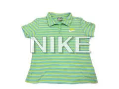 NIKE ボーダーポロシャツ Sサイズ スポーツウェア 美品のサムネイル