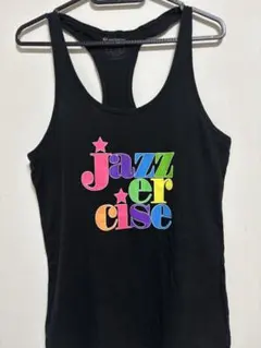 ジャズエクササイズ タンクトップ S 黒