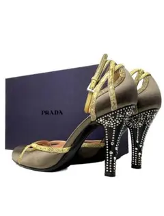22万購入◼️PRADA プラダ クリスタルヒール