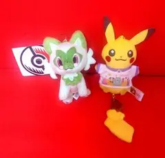 AINA✿様　ポケモン　ピカチュウ　ニャオハ　マスコット　ご当地　ポケ旅